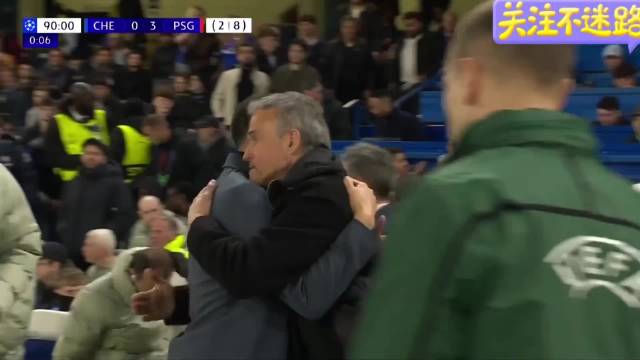 巴黎圣日耳曼3比0淘汰切尔西晋级欧冠八强 海于
